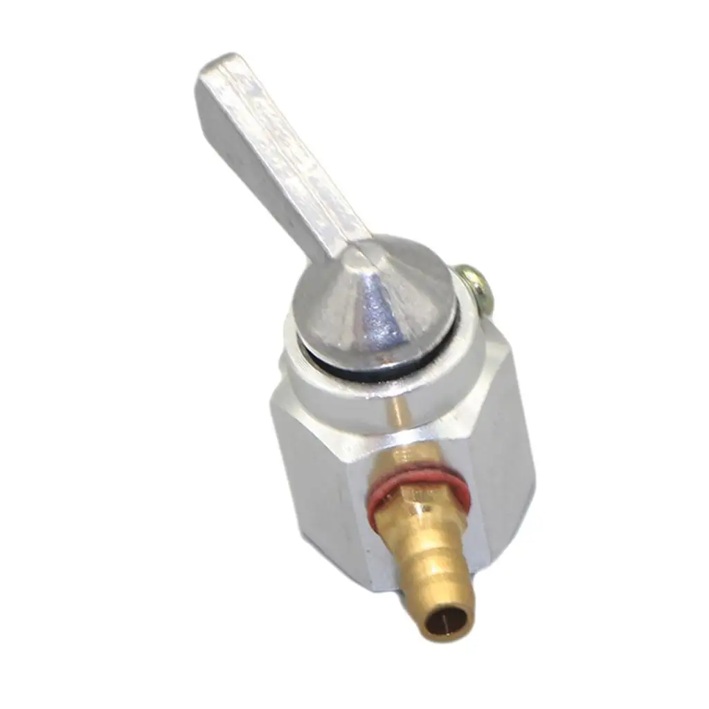 Interruptor de válvula petpeniana para tanque de combustível de alumínio, peça sobressalente para torneira de gás de moto para yamaha virago xv 535 atv buggy