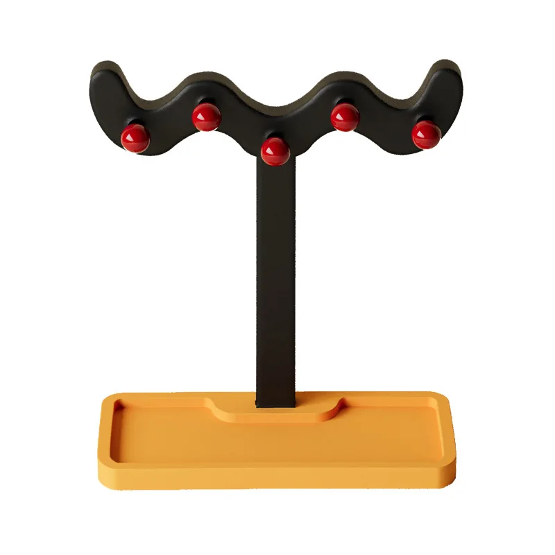 

Entrance key storage solid wood plate tabletop ornament storage portal to find the key artifact