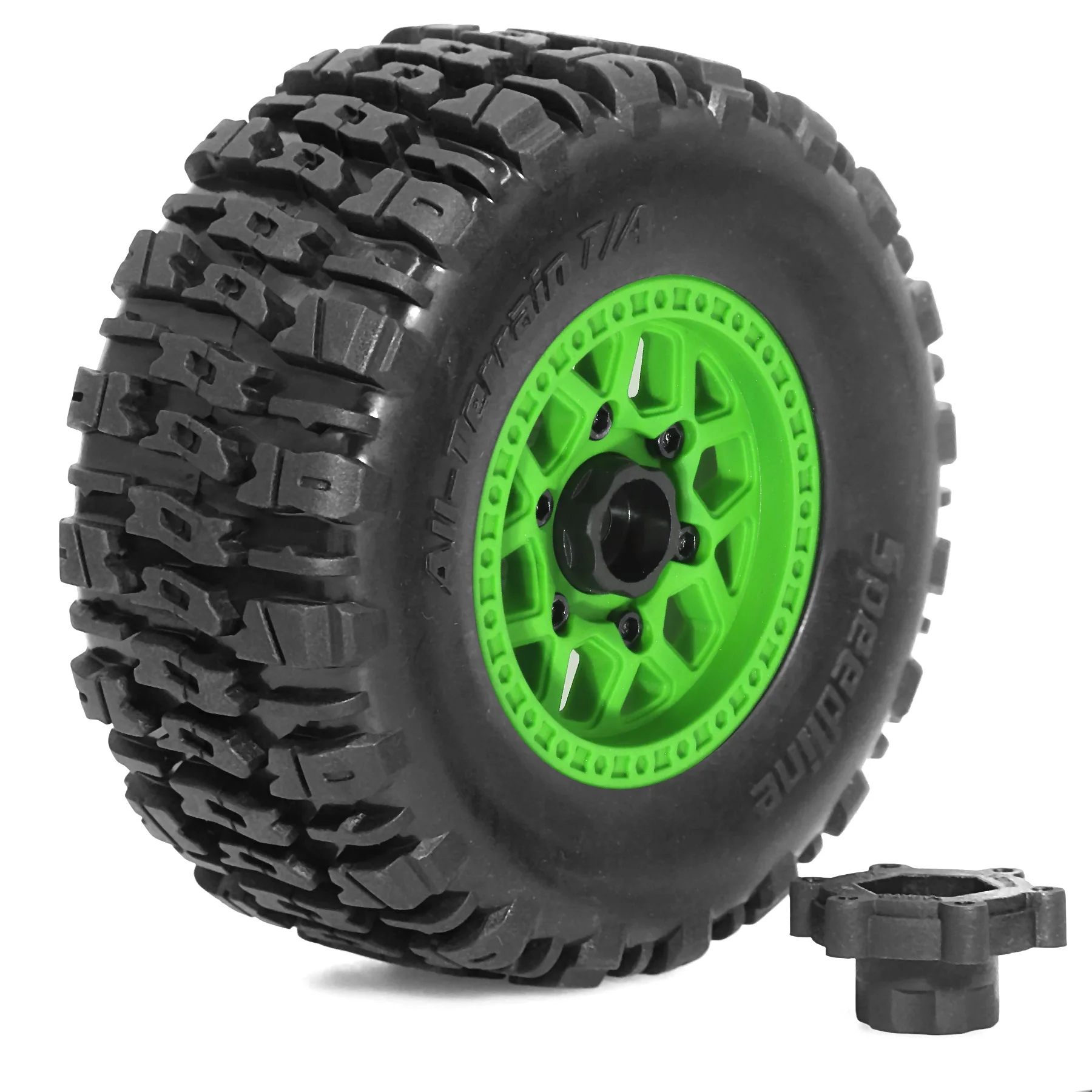 4pcs 12mm and 14mm Hex Short Course Truck Wheel Tire for ARRMA Mojave TRAXXAS UDR Yikong DF7 FS Baja Losi Buggy RC Car