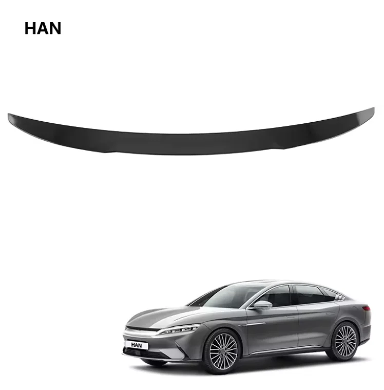 New Arrived BYD Han DMI Car Trunk Spoiler Wing Sports Rear Wing Fixed-Wind from China Factory for Car Bumpers