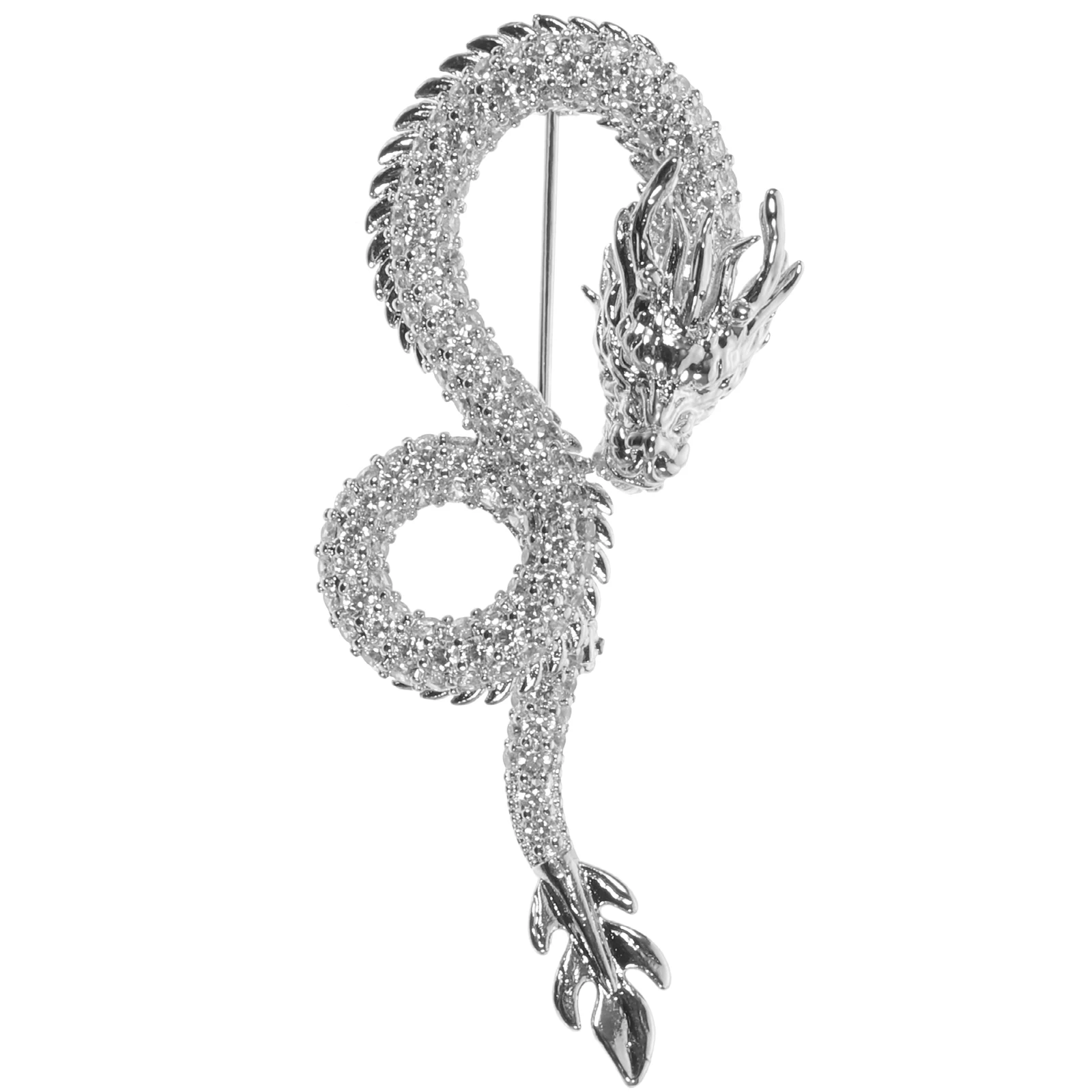 

Creative Chinese Zodiac Metal Breastpin Sturdy Copper Design Decorative Lapel For Wedding Business Occasions Fashion Jewelry