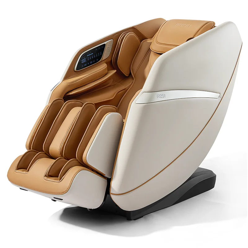 Temperature Sensation Sl Track High Elastic Cushion Full Body 4d Massage Chair