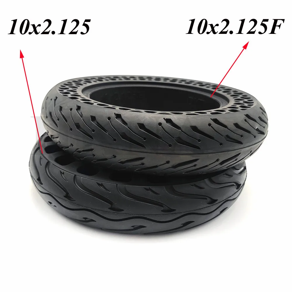 

Hot Sale 10x2.125 Solid Puncture Proof Tyre 10x2.125F Honeycomb Wheel Tire for Smart Electric Balancing Scooter 10 Inch Tire