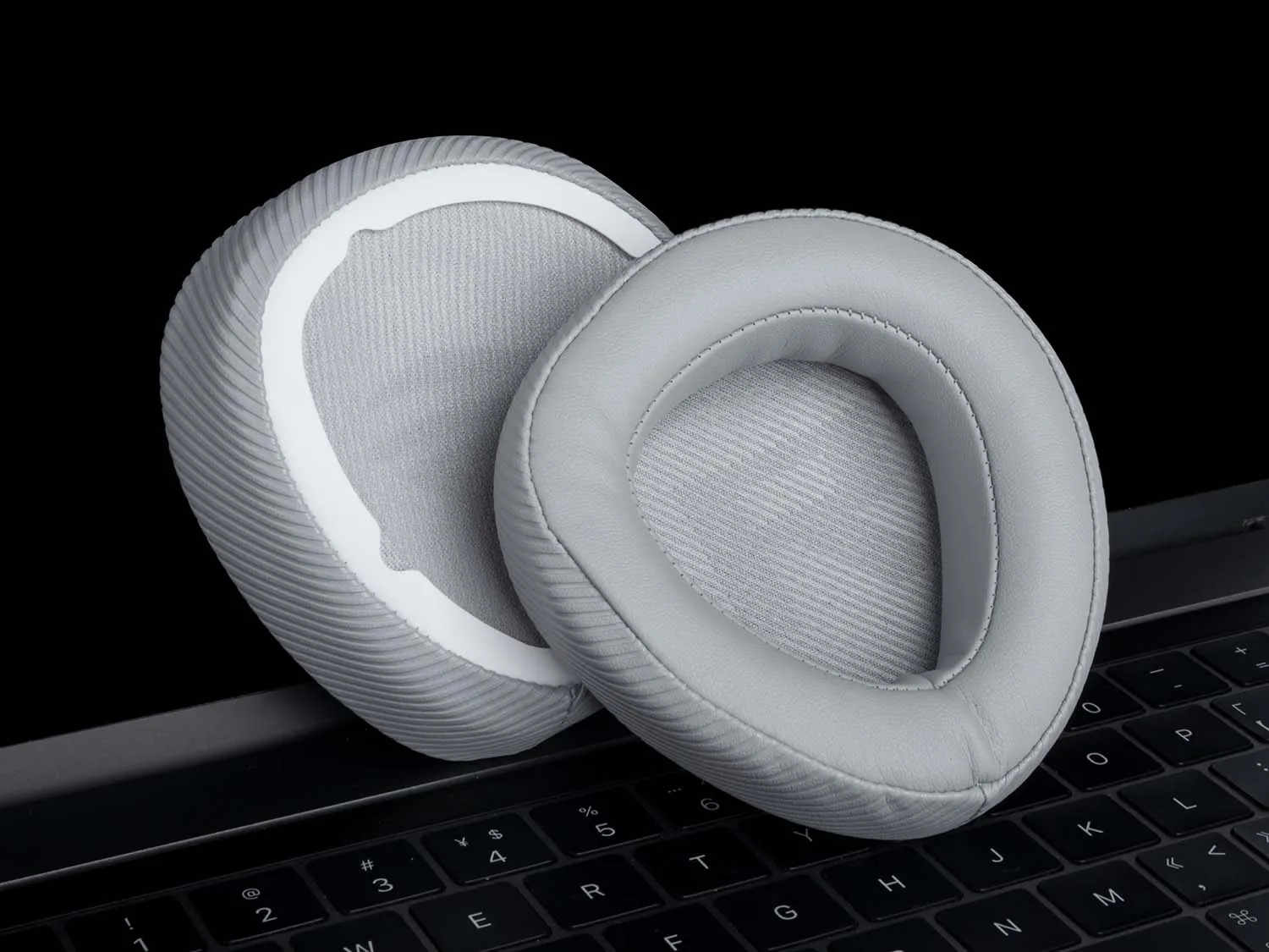 Earphone Pads for ASUS ROG Delta II Replacement Earpads Earmuffs Cloth Memory Covers Sponge Protein