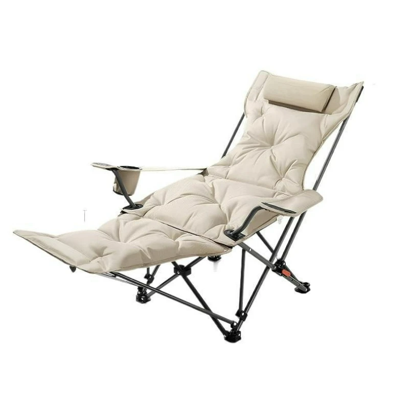 

Speed Camp Folding Chaise Light Lunch Break Office Camping Chair Moon Chair Office Lunch Break Camping Chair