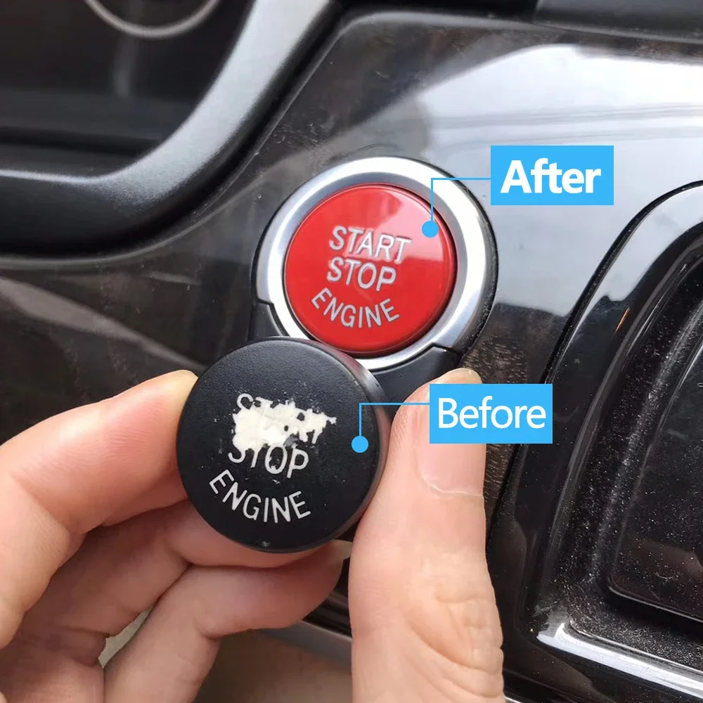 For BMW 3 5 6 7 Series F10 F11 F01 F02 F07 F06 F12 F25 F30 F34 F45 F48 G11 G30 Start Stop Engine Ignition Switch Push Button