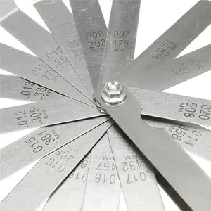 Uygun alet, cıvatalı valf, motor, motosiklet aletleri, ayar vanası + ölçer, boşluk 0.005-0.020 inç 8 en çok satan, anahtar vana-no. 4