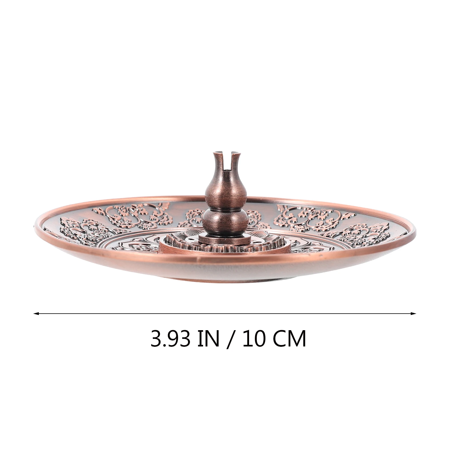 

1 Set Lotus-Flower Holder Zen Style Desktop Alloy Material Aromatherapy Plate Home Decoration Vintage Burner Tearoom Office