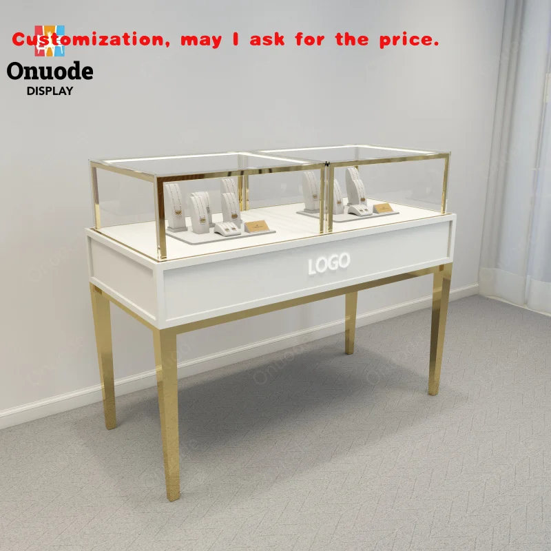 custom.Luxury Jewelry Store Furniture | LED Glass Display Cabinets & Showcases | Custom Interior Design Counter Fixtures