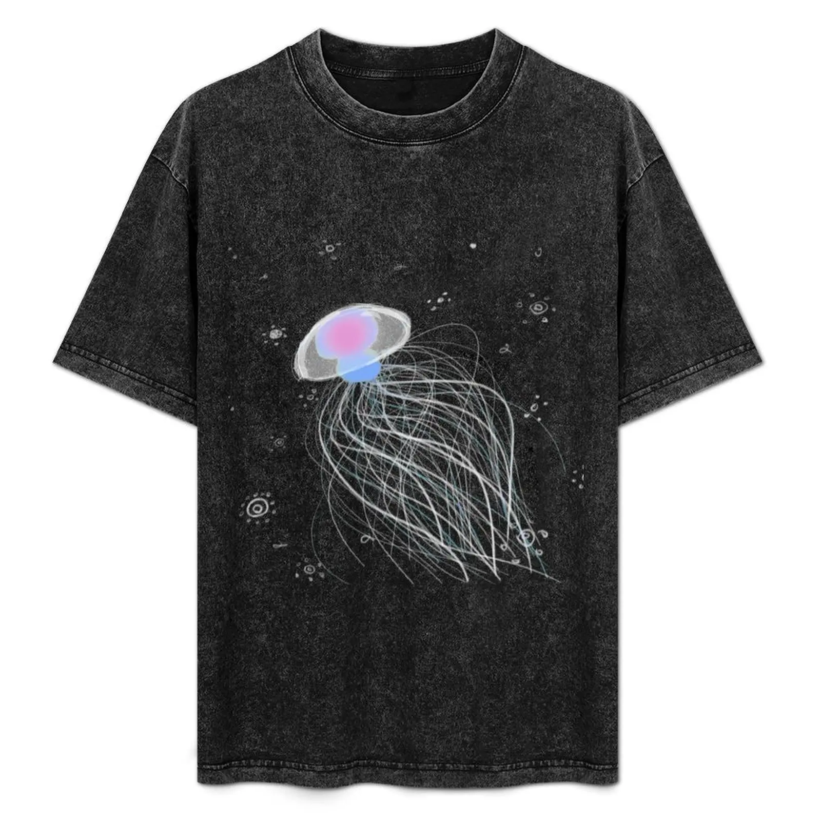 

Fishy Jelly T-Shirt Relaxed Casual Short Sleeve Tee