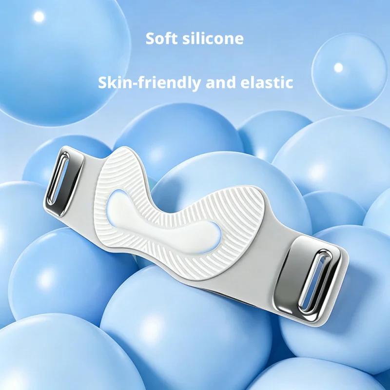 Sports Knee Patella Strap, Professional Running and Jump Rope Protection, Silicone Single Patella Strap with Adjustable Buckle a
