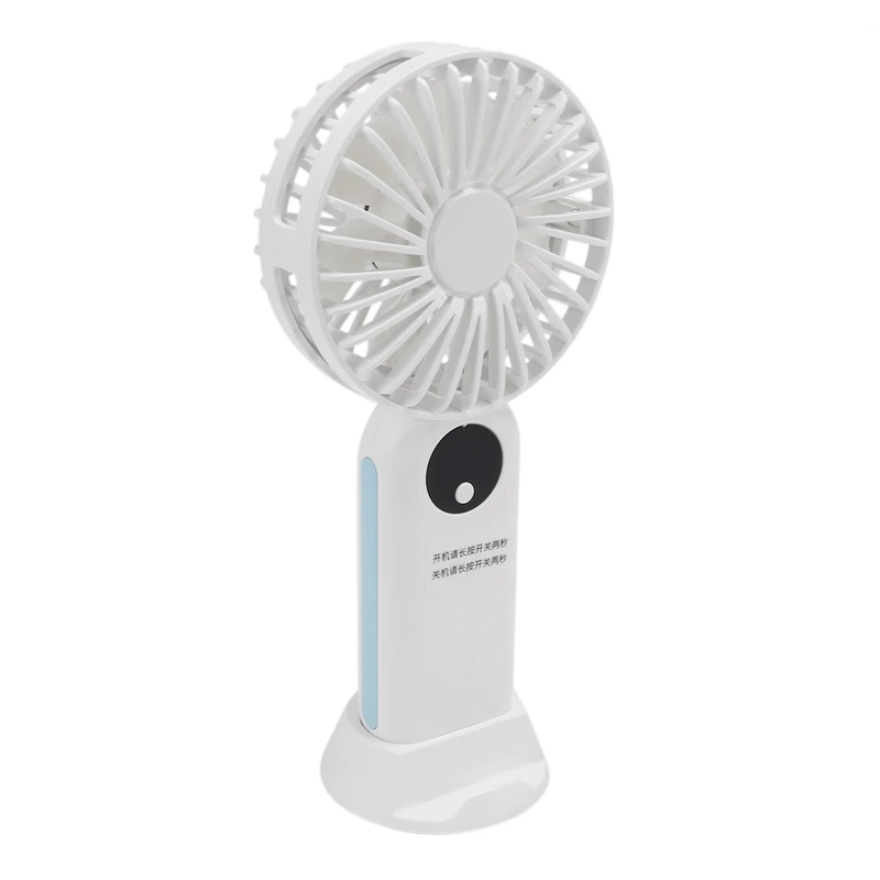 Travel Outdoor Mini Hand Air Cooling Fan USB Chargeable Handheld Silent Air Conditioner Electric Fan For Home Room