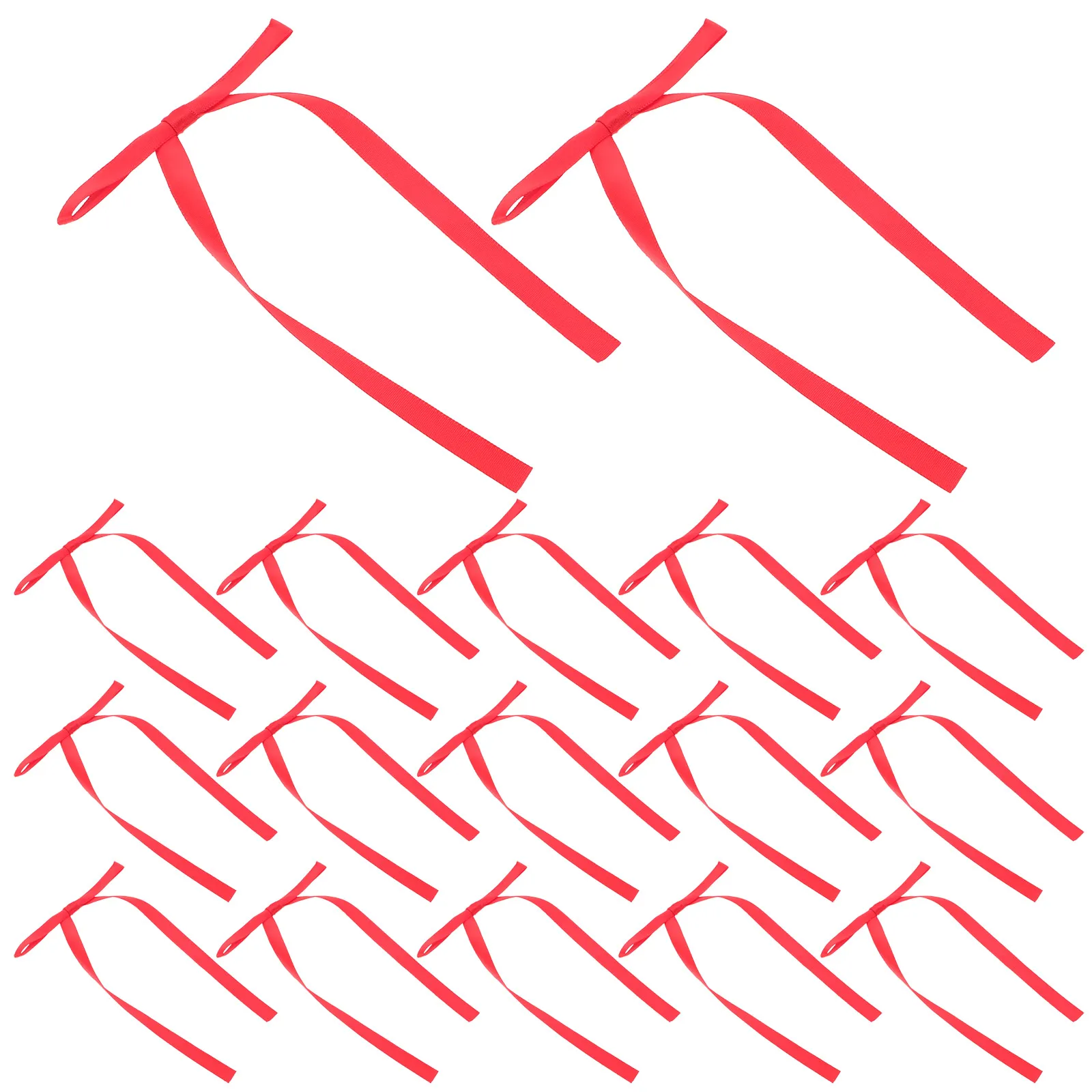 

50Pcs Red Craft Bows Mini Decorative Ribbon Bows for Gift Wrapping Holiday Party Decor DIY Present Box Wrapping Ribbon Christmas