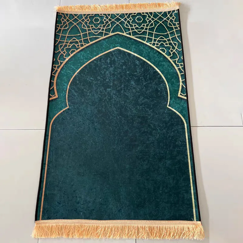 YJQ carpet living room prayer thickened prayer floor mat special-shaped printing thick mat