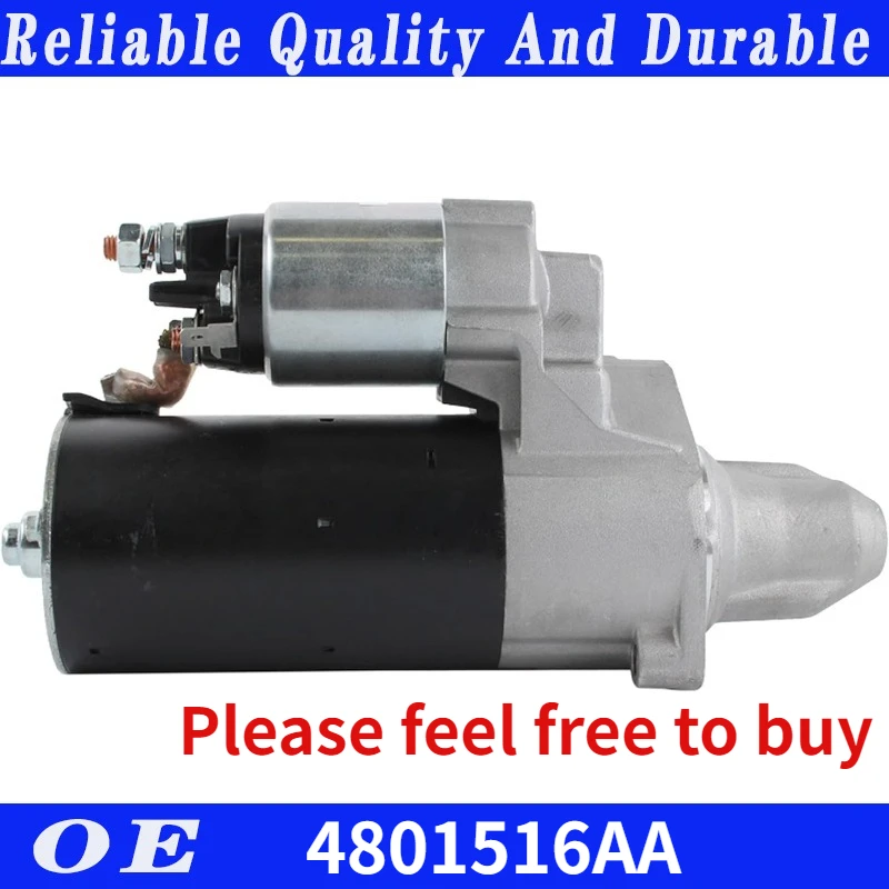 

Starter Motor Quality-Built 19034 Reman fits 07-10 Jeep Grand Cherokee 3.0L-V6 4801516AA