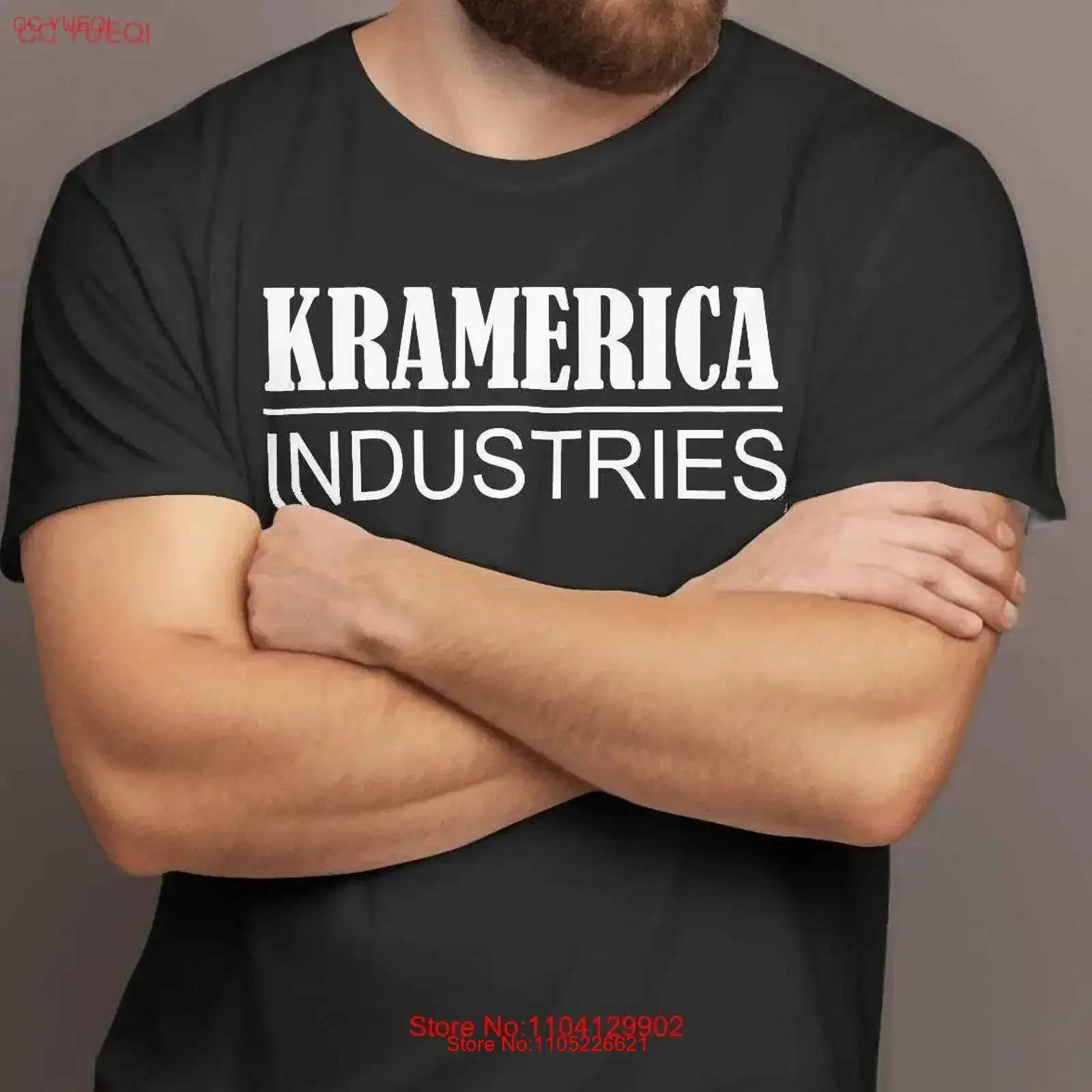 Kramerica Industries T Shirt Kramer s fake company on the Seinfeld show Michael Richards character and next door neighbor