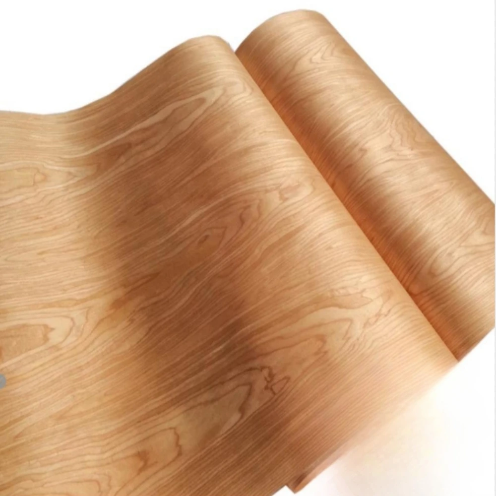 

1 рулон натурального вишневого дерева для аудиомебельного стула, тонкая декоративная панель ручной работы, ремонт динамика кожи