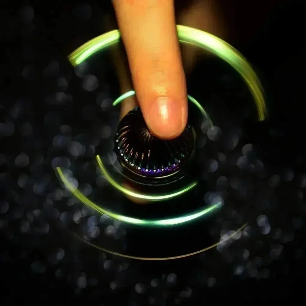 Fidget Spinner Gyroscope Anti-stress pour adulte, soulage le Stress, jouet amusant, Durable et résistant aux chutes, Gyroscope du bout des doigts