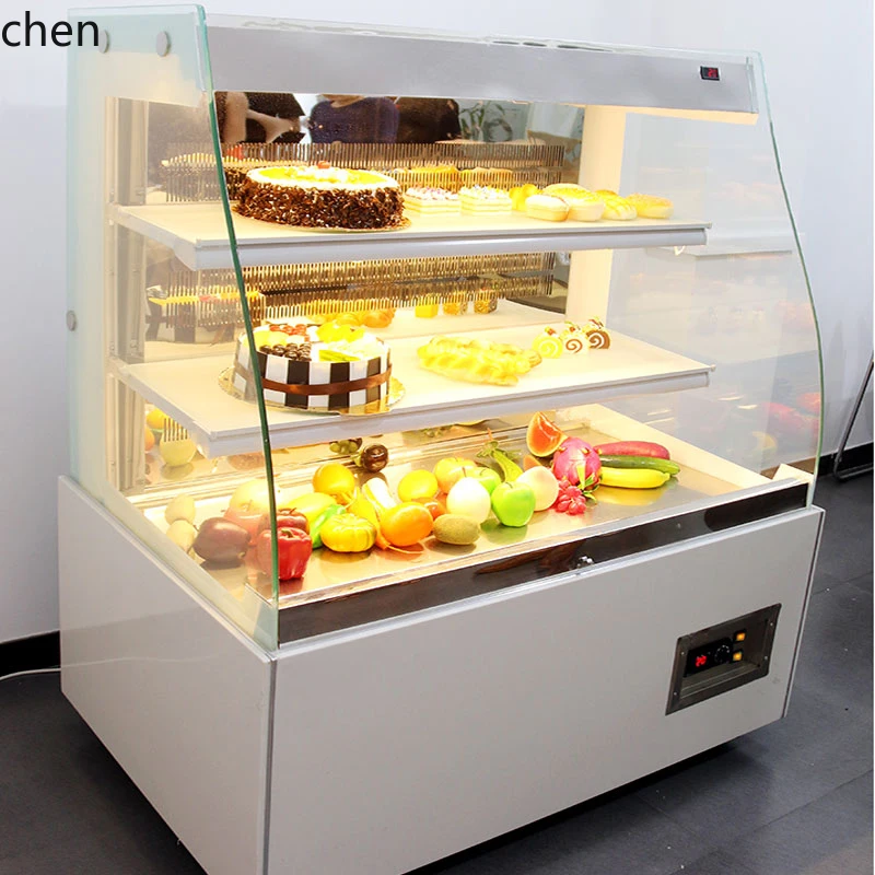 LXC Sushi  Refrigerated Cake Open Bread Preservation Cabinet Sushi Display Cabinet