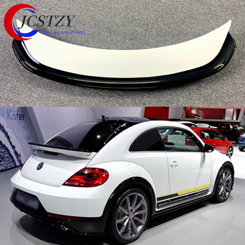 

ABS Paint Car Rear Wing Trunk Lip Spoilers Fits For Vw Volkswagen Beetle GSR/G20 (Big Spoilers) 2013 2014 2015 2016 2017