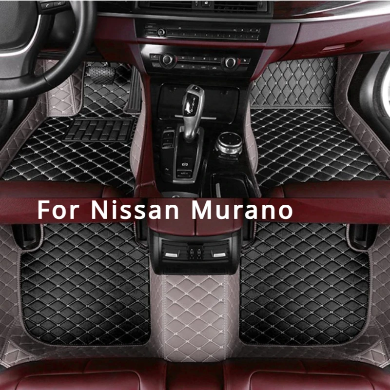 Custom for Nissan Murano All Weather Heavy Duty Full Coverage leather Car Mat Floor Protection Auto Accessories 2011-2021-2024