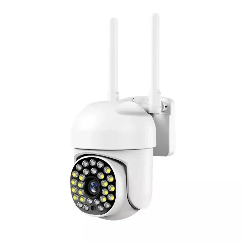 Cámara de vigilancia Wifi A13 Protección de seguridad 1080P 360 °   Monitor de videocámara de intercomunicación para el hogar con visión nocturna HD inteligente panorámica