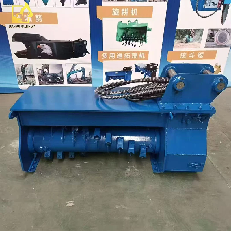 Excavator Attachment Mower 6-8TON Small Digger Mower