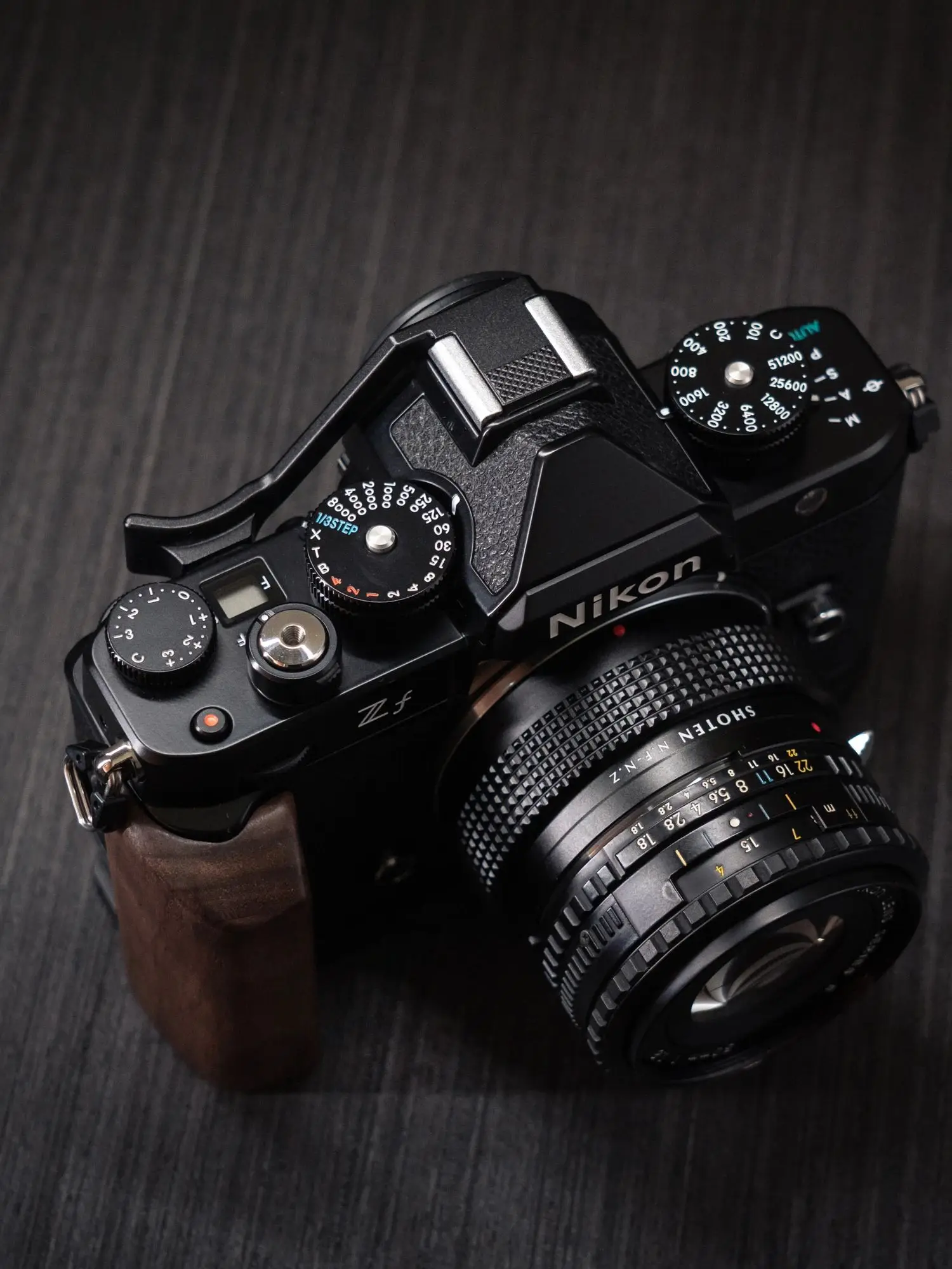 Aluminium-Metall-Handgriff mit Daumenaufnahme für Nikon ZF Kamera – Detail 11