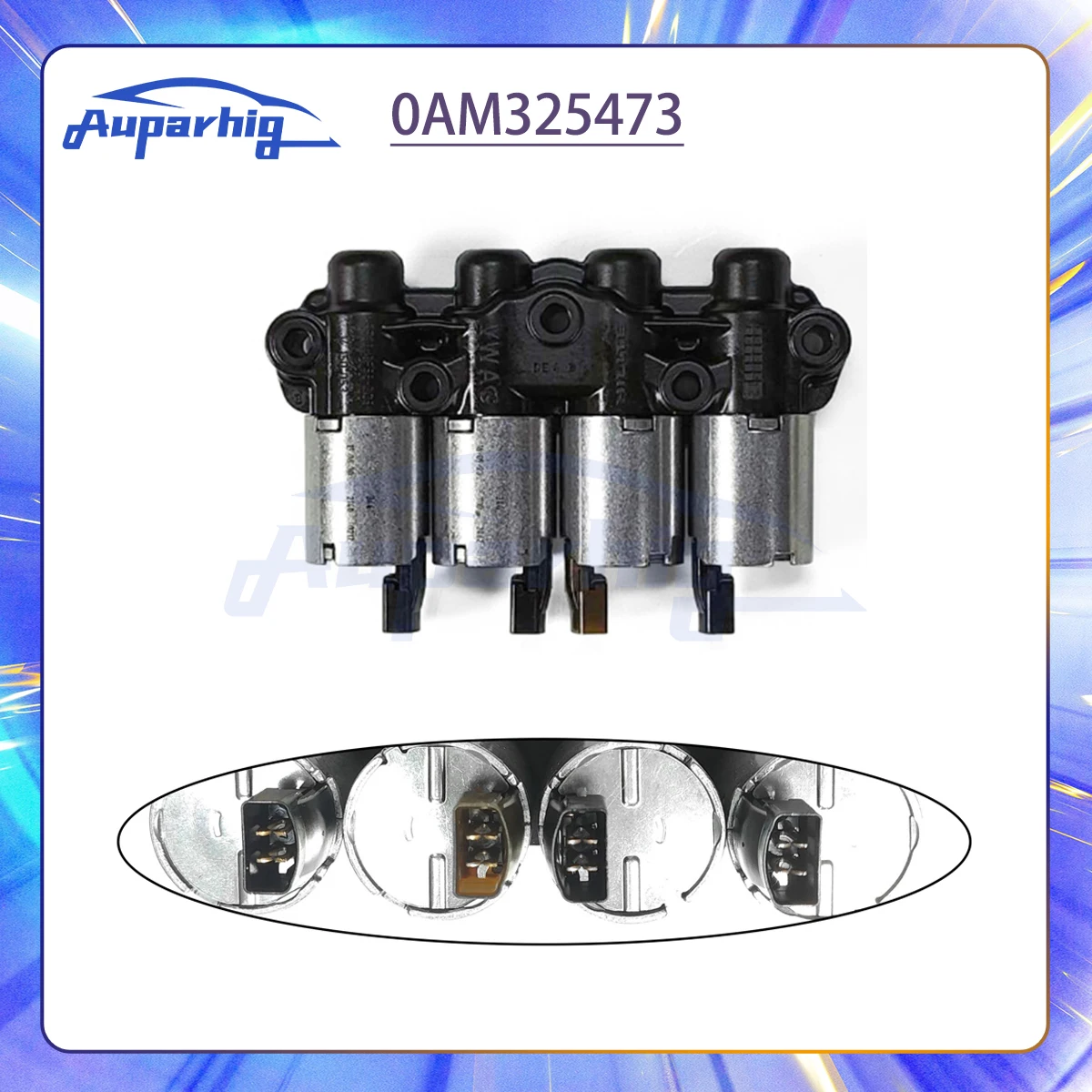 0AM325473 0AM DQ200 OAM 7 Speed DSG Automatic Transmission Oil Control Solenoid Valve Kit For VW Golf AUDI Skoda Car Accessories