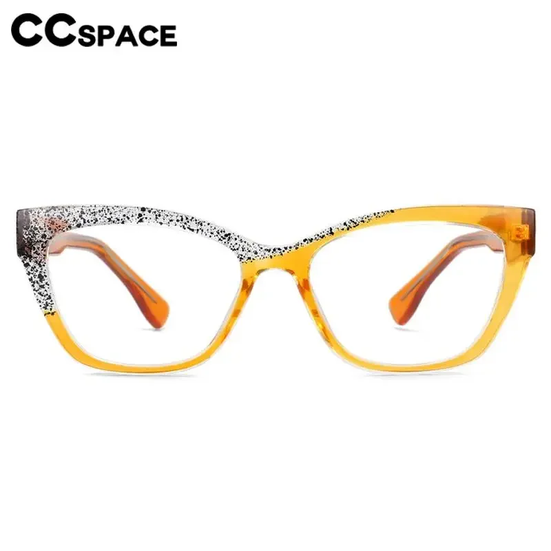 56596 Coloured Eyebrow Frame Optical Spectacle Frame Men Women Square Fashion Anti Blue Computer Glasses