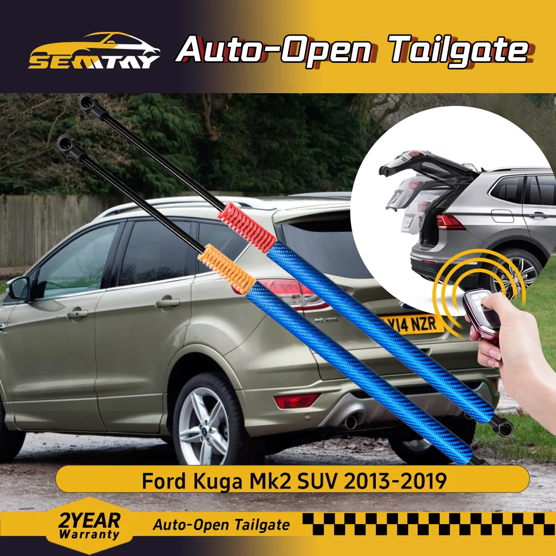 

Автоматические амортизаторы SEMTAY с пружиной для багажника внедорожника Ford Kuga Mk2 2013-2019, задние подъемные опоры для крышки багажника