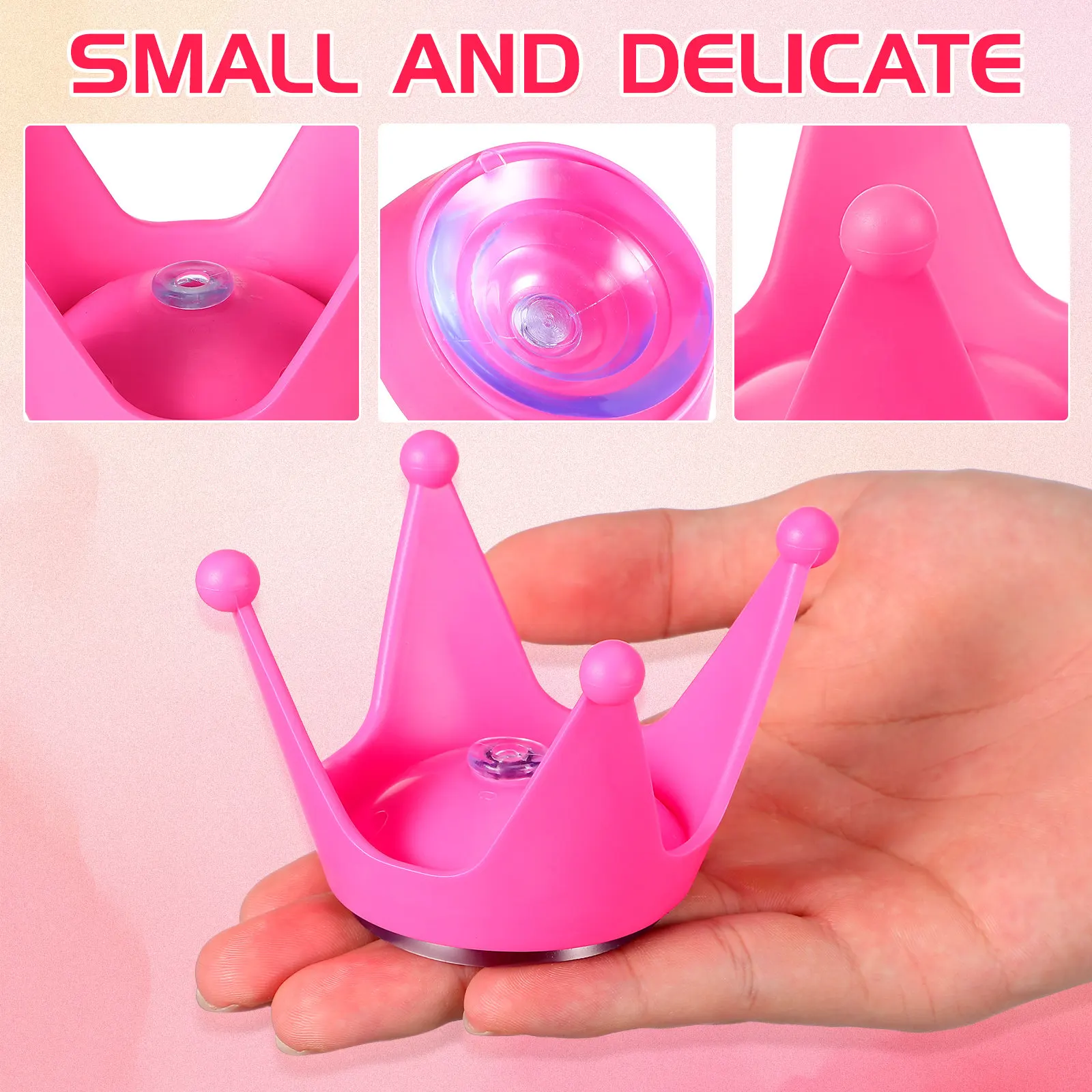 1Pcs Decoration Creative Shape Double Suction Cup Premium Silicone for Motorcycle Helmets Stretchable
