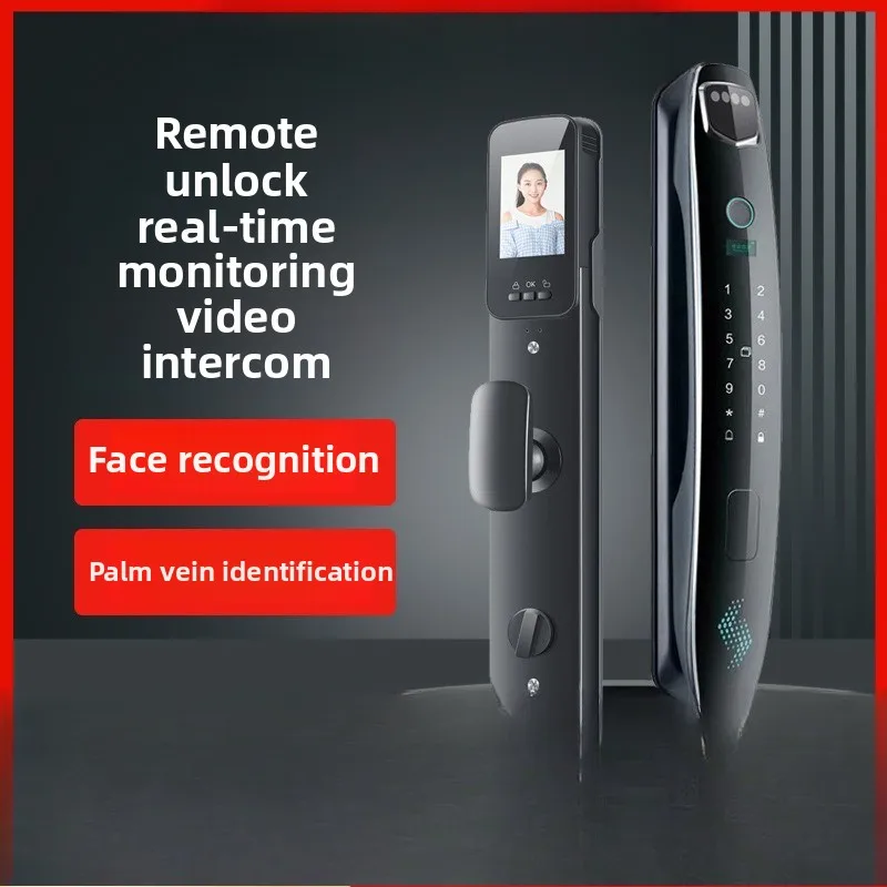 

3D Facial Recognition Monitoring Fingerprint Lock Automatic Password Lock Household Electronic Smart Lock