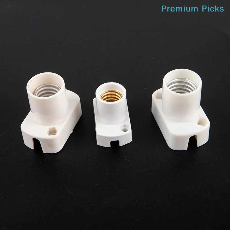 Mini Screw Lamp Base E12 E14 E17 Lamp holder Light Bulb Socket Holder Adapter E14/E12/E17 lamp head mini screw lamp holder