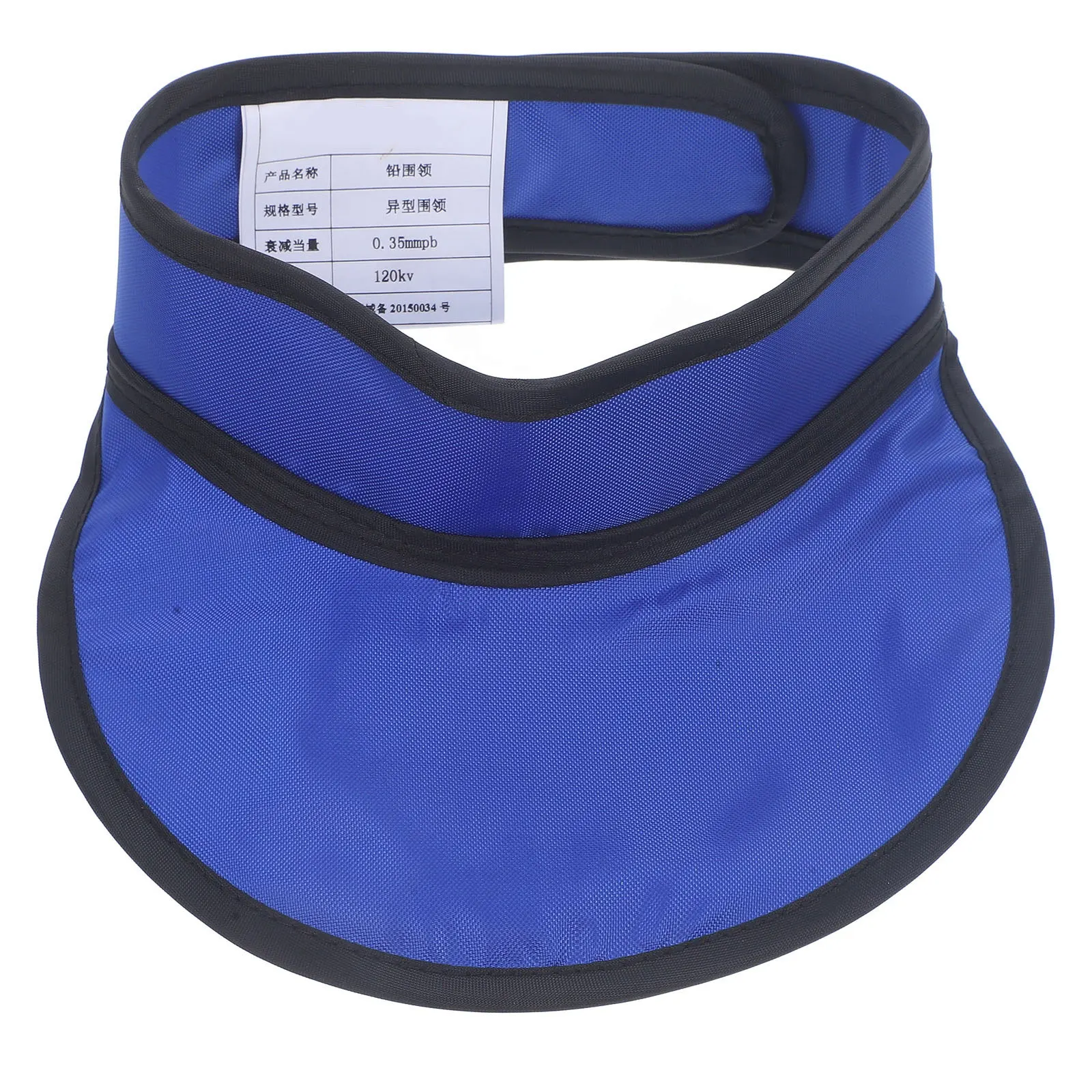 

Protective Collar 0.35mm Pb Equivalency Lead Rubber Radiation Shield Anti Static Waterproof Workshop Uniform Hospital