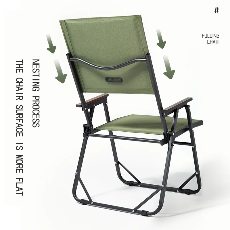 

Outdoor Folding Camping Chair Portable Lounge Kemit Chair Picnic Beach Hiking Trekking