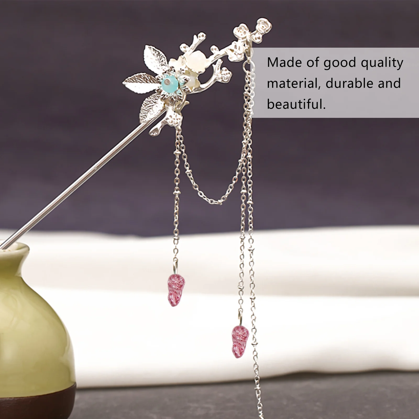 

110Pcs Natural Crystal Chip Stone Beads DIY Jewelry Making Accessories Loose Drilled Gemstone Beads for Bracelet Necklace Bangle