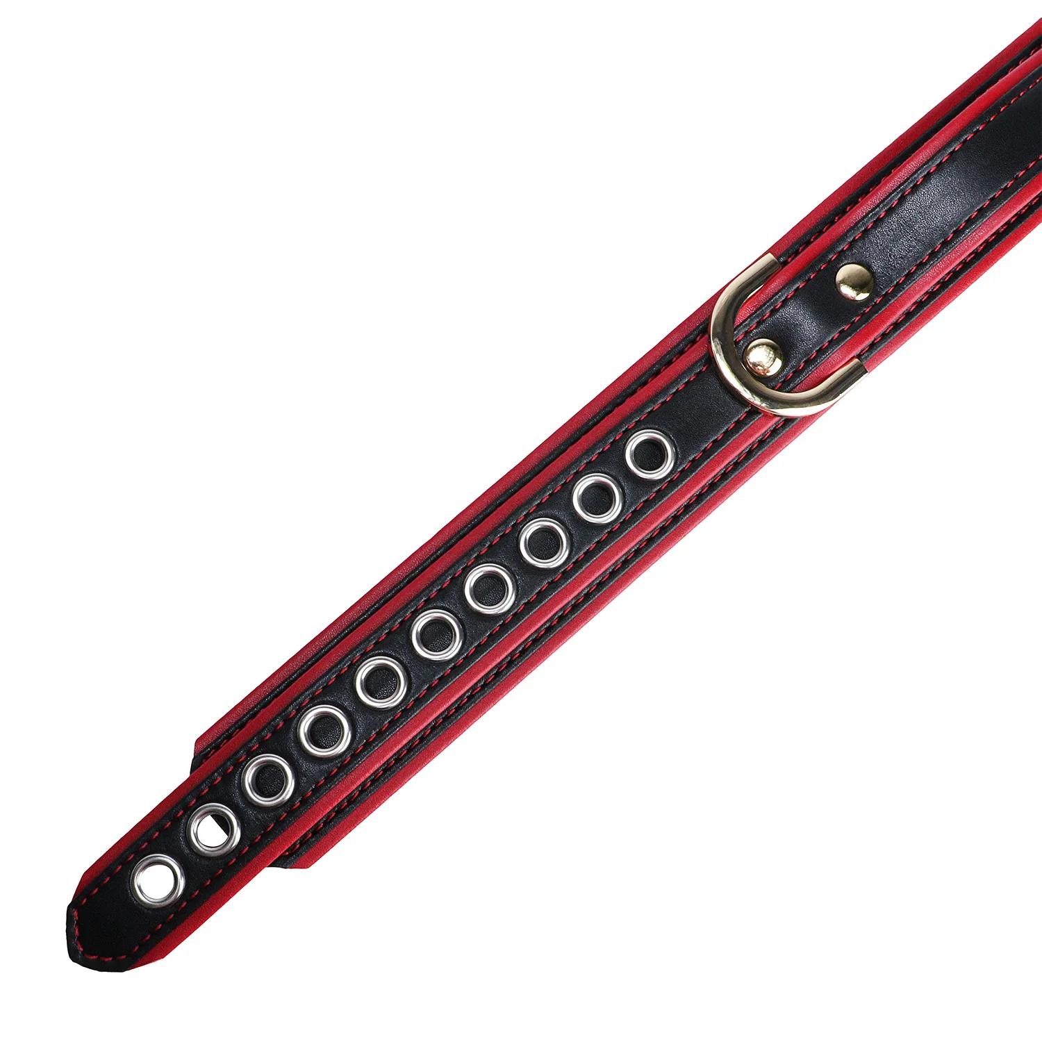DOGLOV Adjustable PU Leather Restraint Collar Band Bondage  Leather Stainless Chain Punk BDSM Toy Male/Couple Flirting Binder view 5