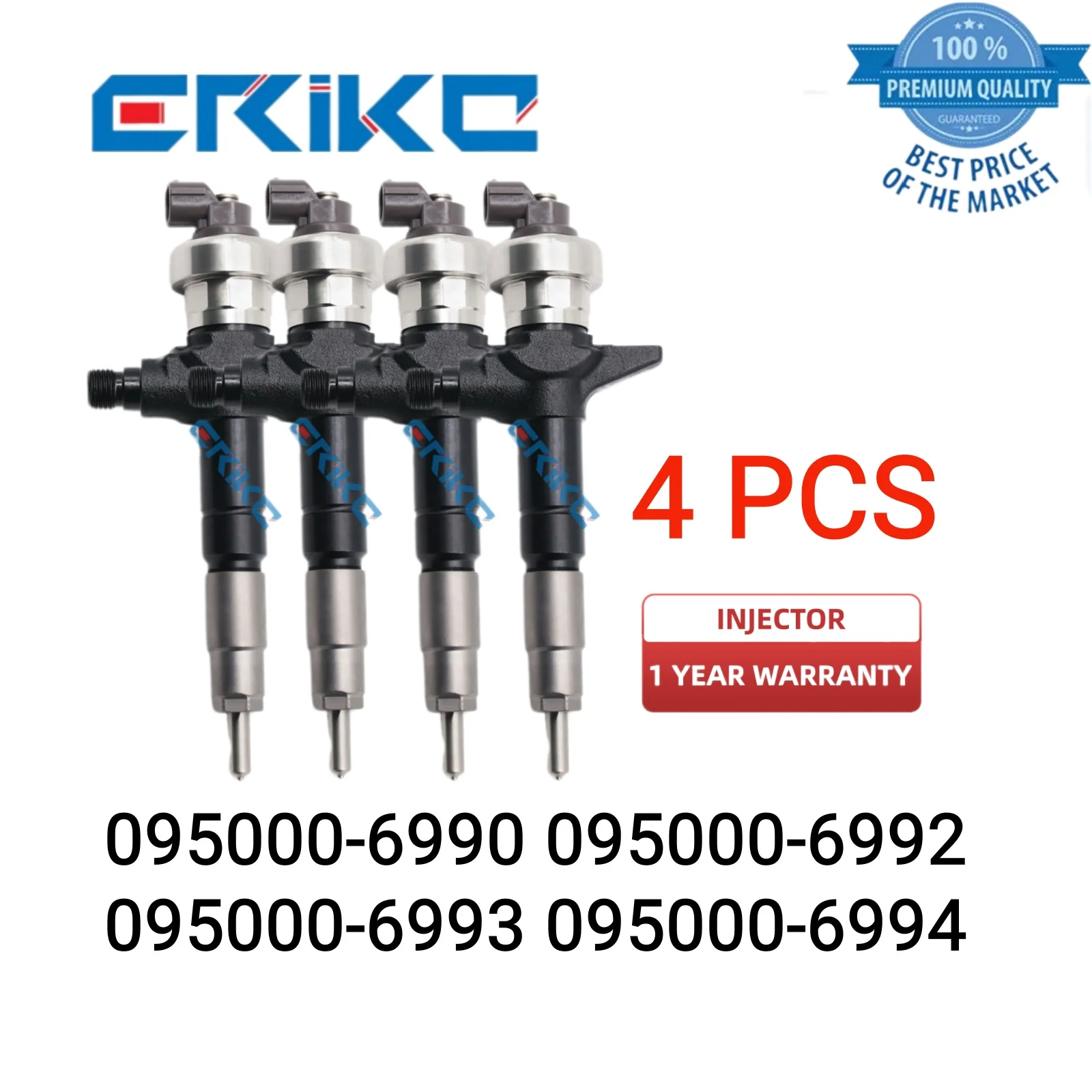 

4 PCS 095000-699# Original Injector 8-98011605-# Common Rail Injector 095000-6990 095000-6992 095000-6993 095000-6994 for ISUZU