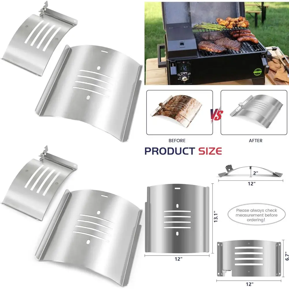 

Запасные части для портативного гриля на 150 пеллет для серии Pro II, совместимые с настольными грилями и наборами для барбекю.