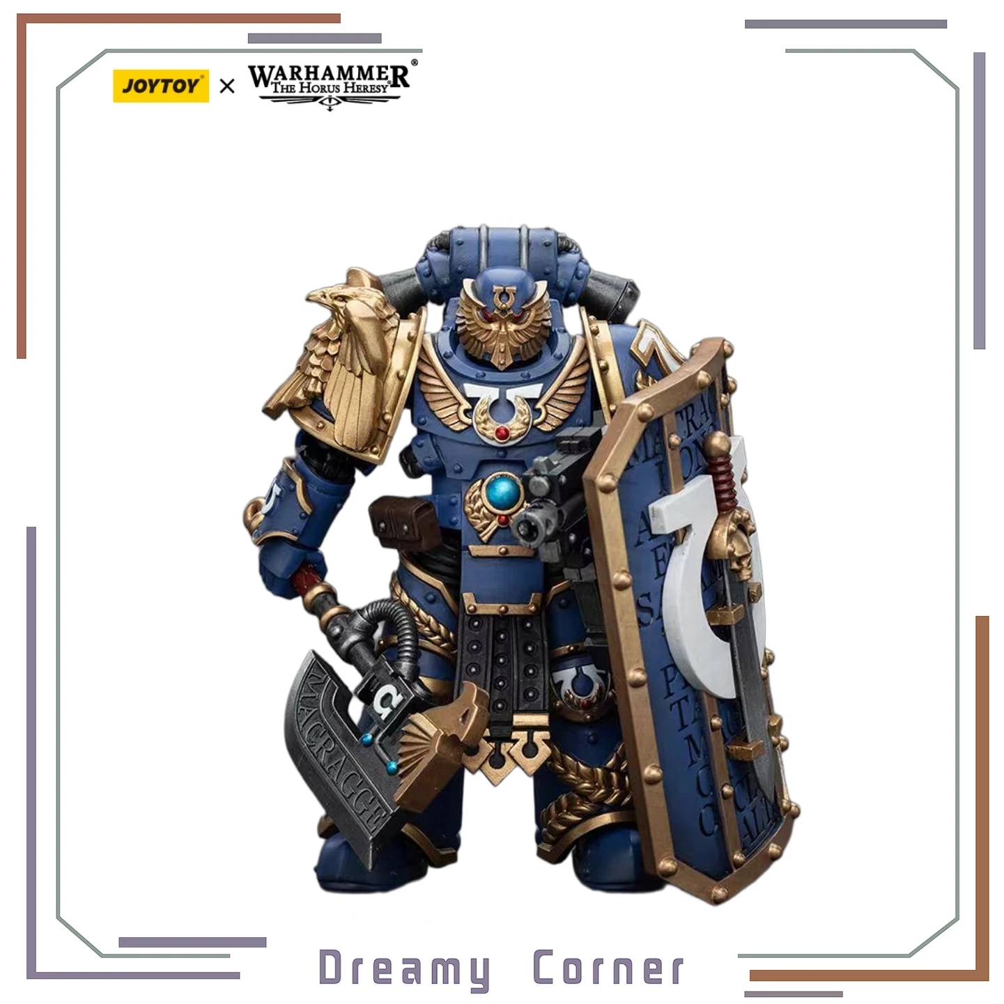 

【In stock】JOYTOY Warhammer 40K Ultramarines Invictarus Suzerain Squad Suzerain 1 1/18 Action Figures Model