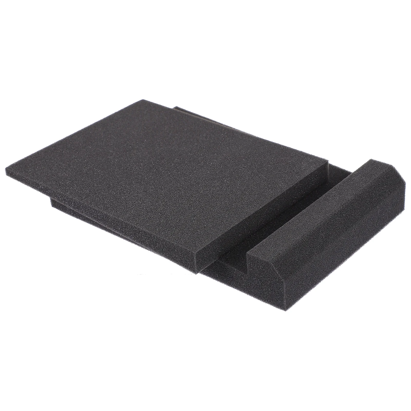 

1Set Acoustic Isolation Pads Black High Density Monitor Speaker Soundproof Cushion Noise Reduction Studio Vibration Absorption
