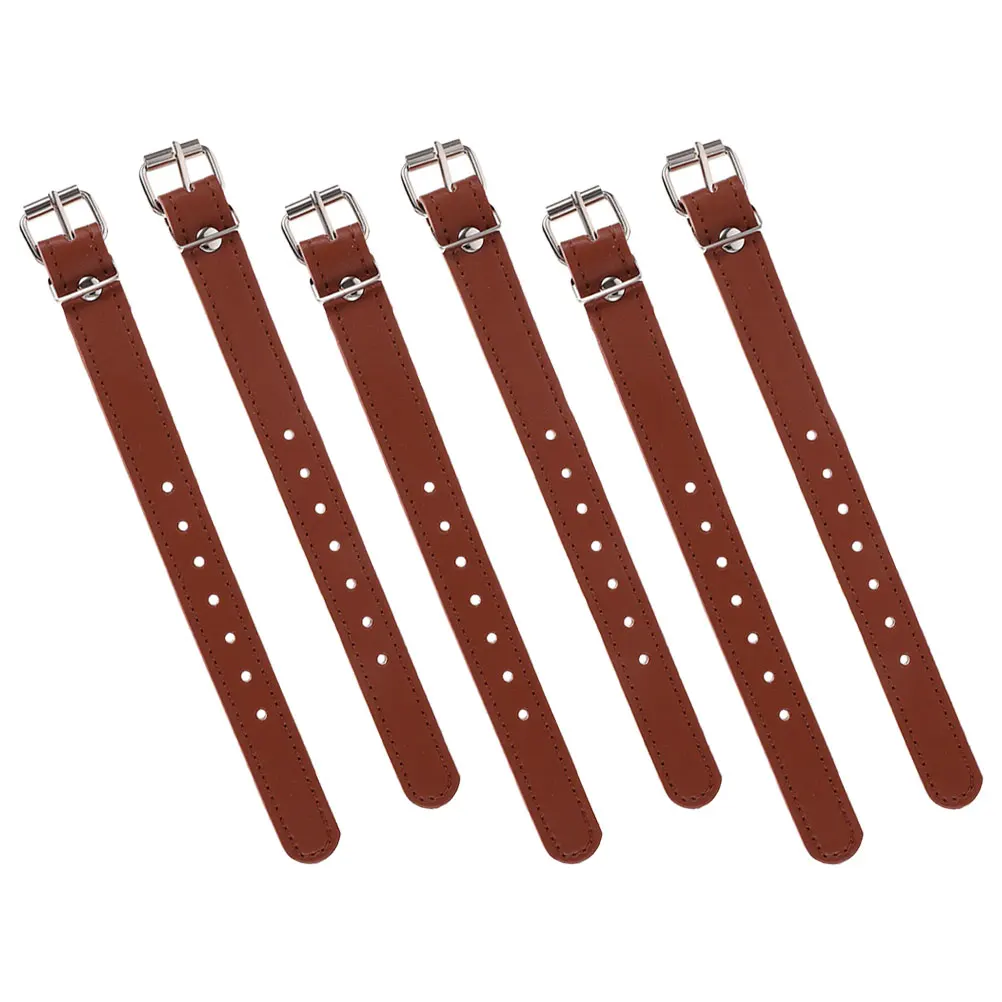 

3Pairs Bike Basket Strap Made Handlebar Basket Mounting Belt with Adjustable Holes for Outdoor Cycling Sturdy Bike Part