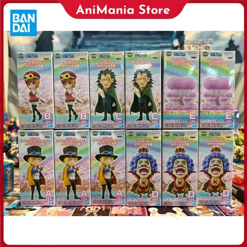 

In Stock Original BANDAI BANPRESTO Monkey·D·Dragon Koala Emporio Ivankov Sabo Anime Character Model Collection Decoration Toys