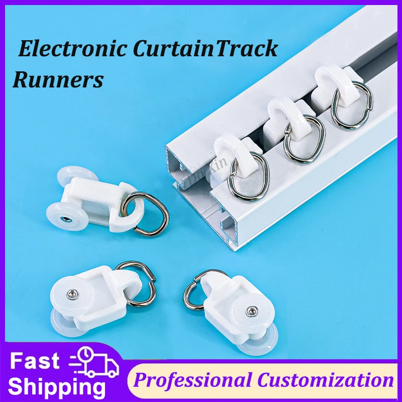 Aqara Vorhangschiene Mute Haken Schiene Riemenscheibe Kugelhaken Elektrische Schiene Läufer Zubehör Unterstützung Tuya Dooya Jialisi Somfy Track