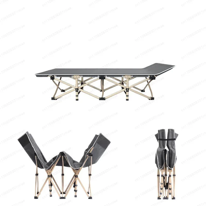 

Портативные складные походные кровати-раскладушки повышенной прочности с сумками для переноски, идеально подходят для путешествий и отдыха в офисе