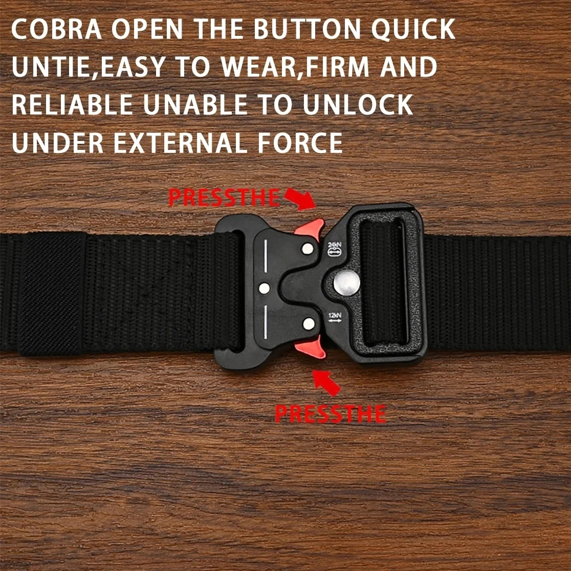Men's Outdoor Multi Function Belt, High Quality Canvas
