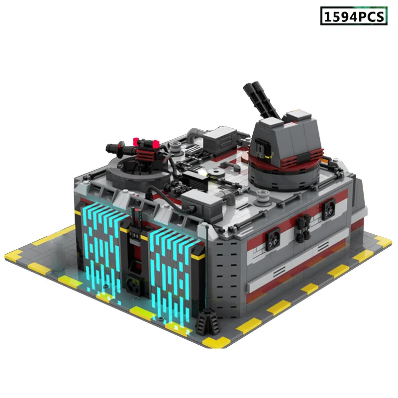 MOC-bloques de construcción creativos de partículas pequeñas, modelo de rompecabezas para niños, colección de ladrillos, juguetes para niños