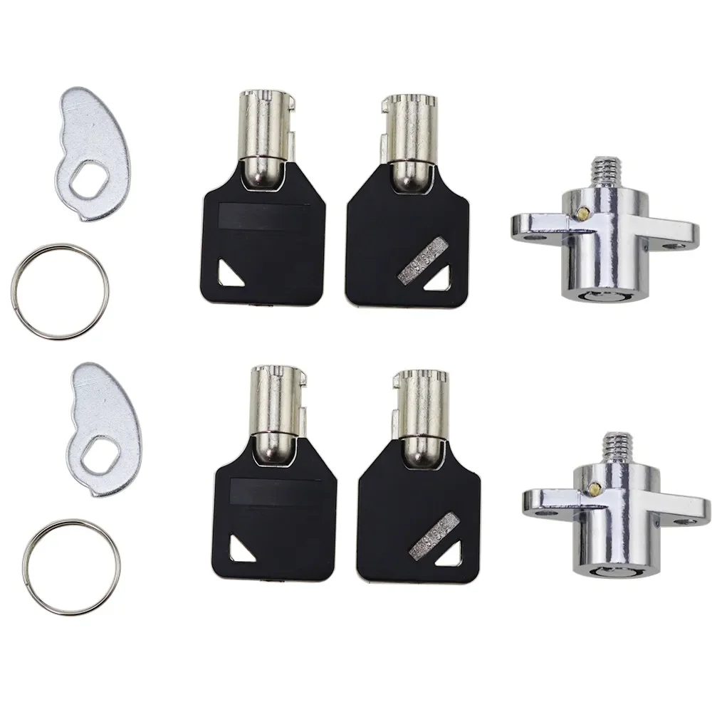 

Motorcycle Hard Saddlebag Lock Key Set For Harley Touring Electra Street Glide Road King FLHX FLHR 1993-2013 2009 2010 2011 2012