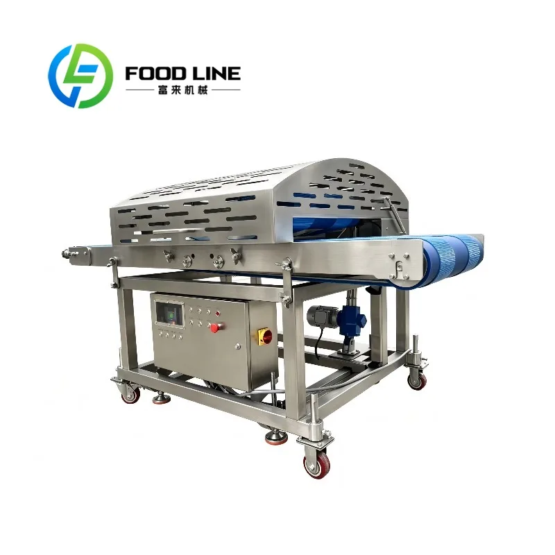 Commercial Meat Slicer Dicer Machine, Closed‑Type Cutting Chamber Reduce Meat Splashing Safe Slicer Dicer For Indoor Kitchen